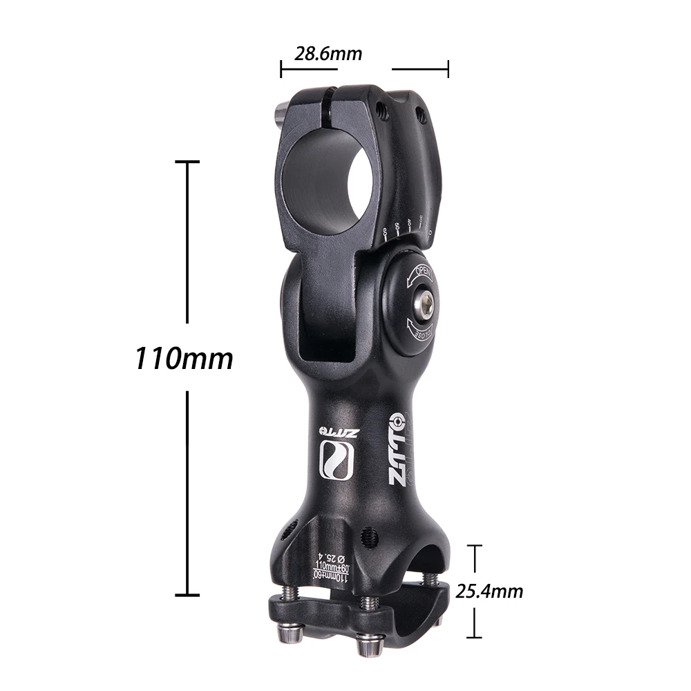 ZTTO-Adjustable-60-Riser-90-110-130mm-31-8mm-25-4mm-fiting-Stem-for-XC-MTB