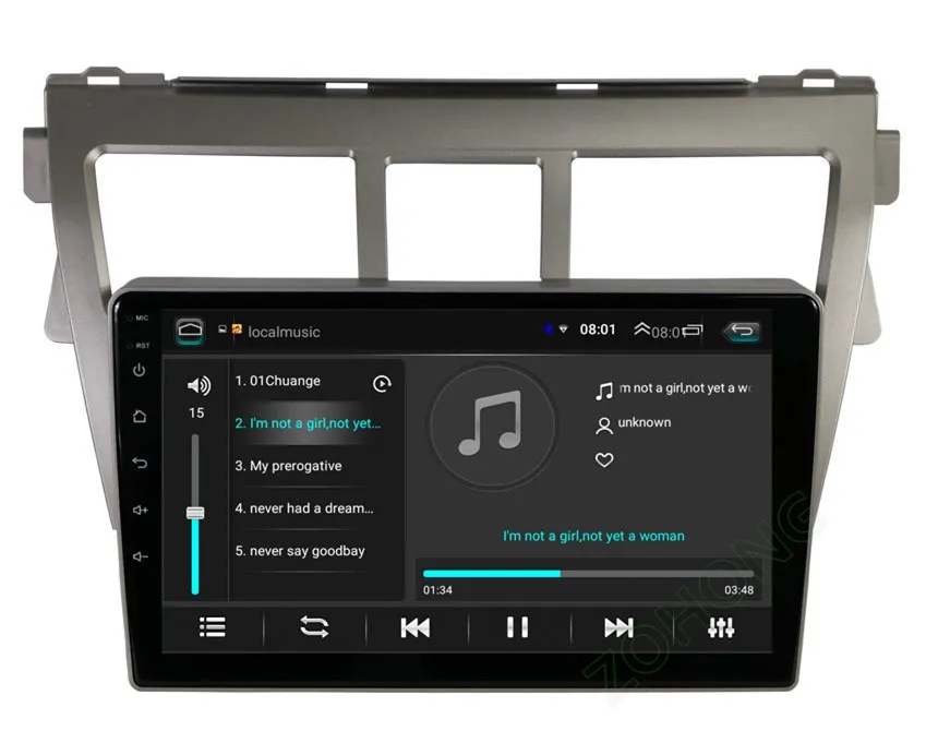 Sale 4G 2+32Gb 9inch 2.5D Android car dvd Multimedia player GPS for Toyota Vios Yaris Belta CAR gps navigation Radio Stereo recorder 23