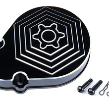 1/5 Масштаб rc участники Бахи Rovan запчасти продукт CNC сплав черный+ белый Шестерни крышка с помощью болтов 951221