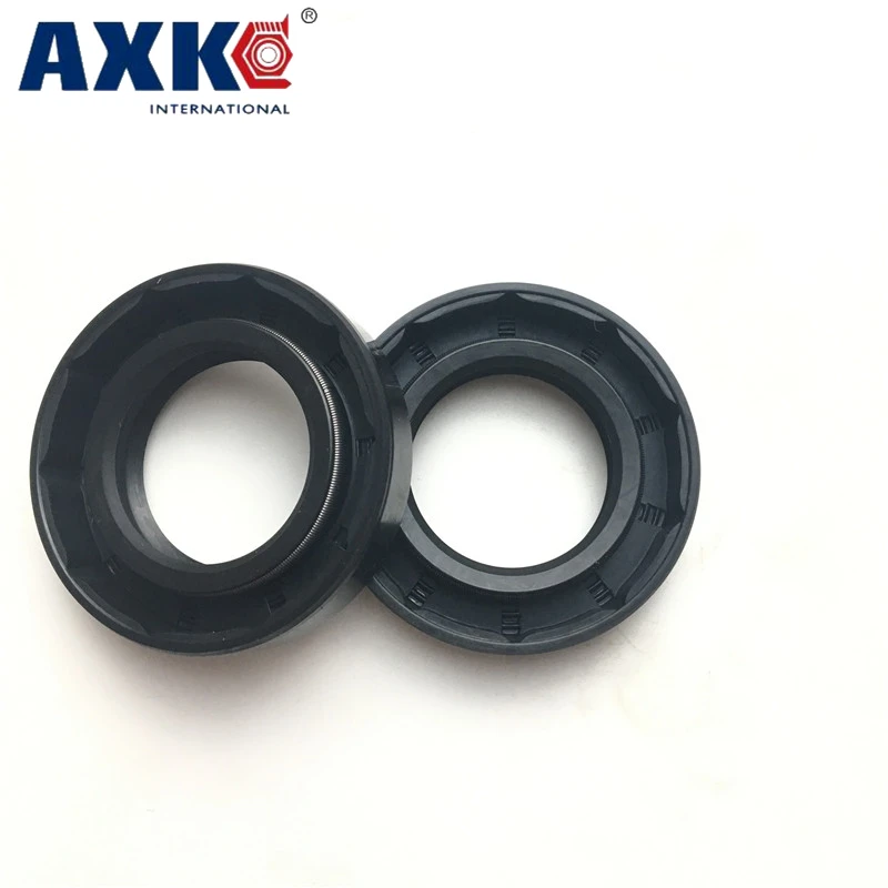 TC 25x42x8mm Nitrile Rubber Rotary Shaft Oil Seal with Garter Spring R23 