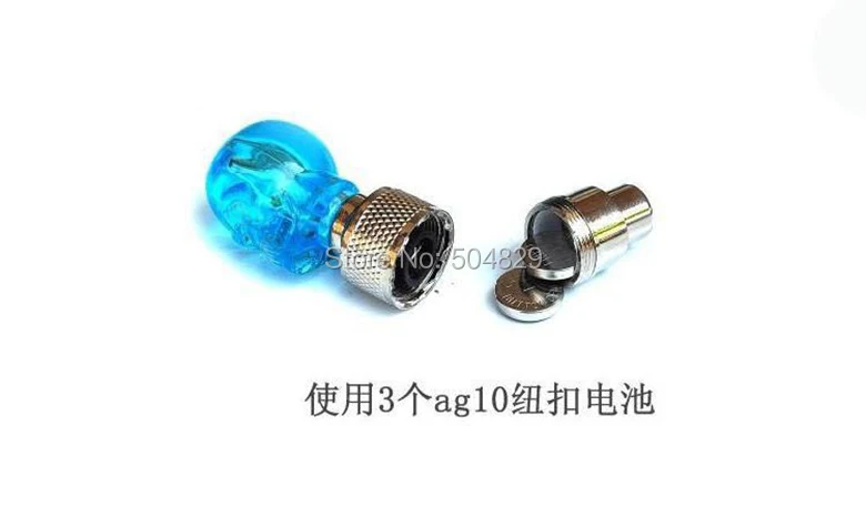 Best Wholesale 1000pcs/lot bicycle Tire Valves caps LED light Skull bike lamp 4 colors to  choose 1