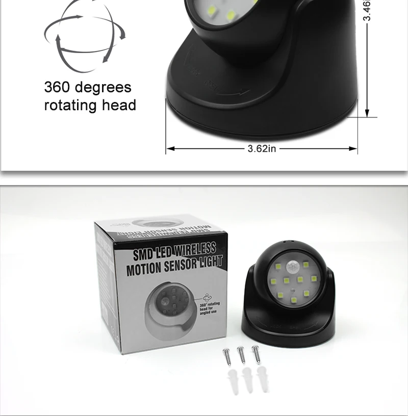 Human senor LED night light (6)