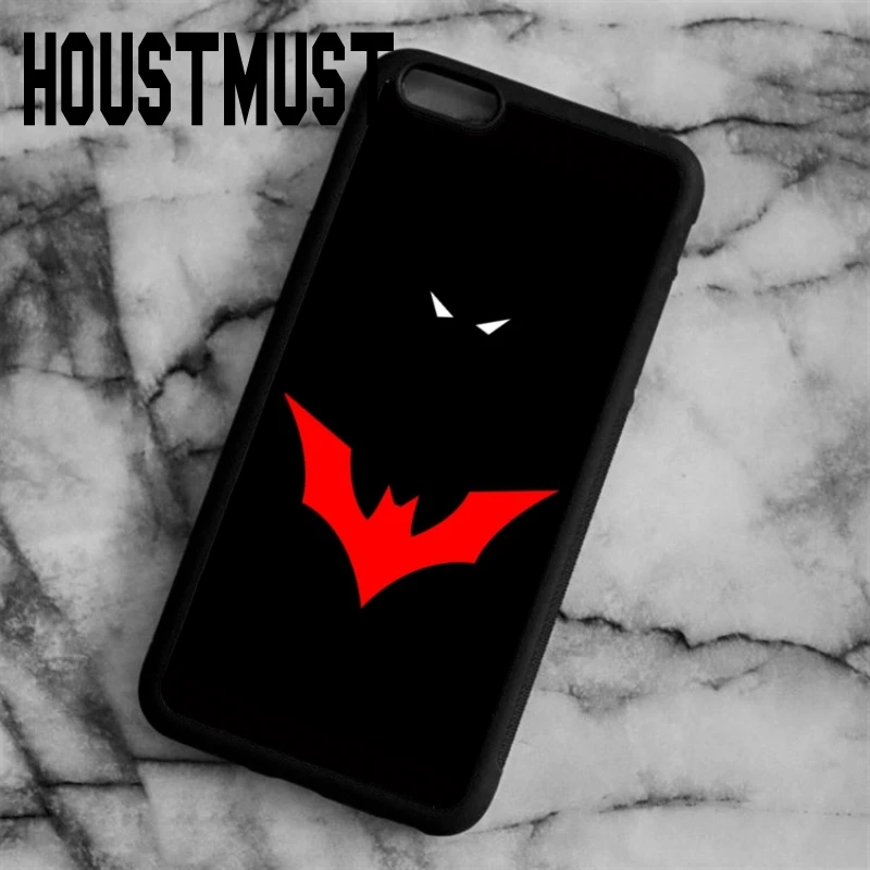 Houstmust Бэтмен за логотип Чехол для iPhone 5 5S SE 6 S 7 8 Plus x Samsung Galaxy s5 S6 S7 Edge S8 плюс