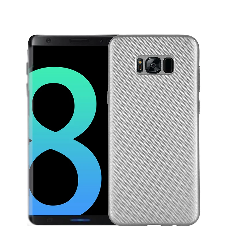carbon fiber silicone case samsung s8,s8 plus (2)