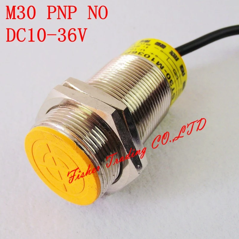 

Counting switch, 10mm distance proximity switch, M30 diameter approach sensor PNP normally open flushed type,DC10~36V