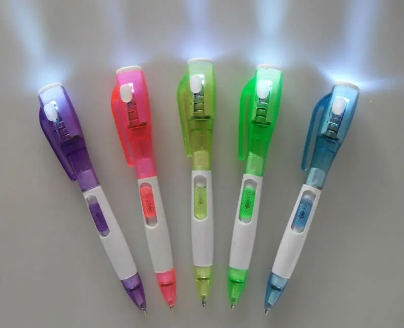 LED ball pen Practical, convenient, ideal promotional light penin