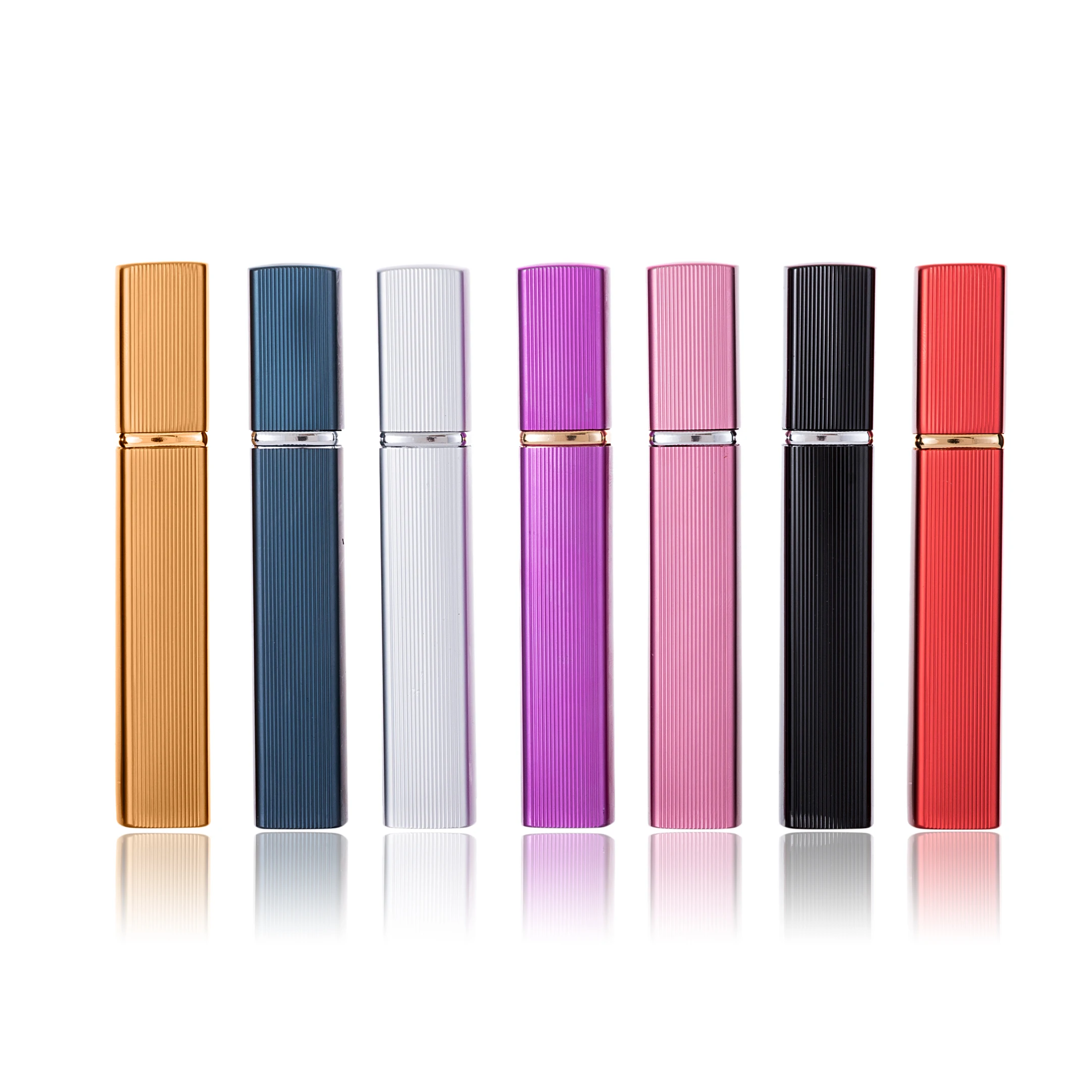 

MUB - 1 PC 12ml Refillable Perfume Bottle Aluminum Spray Atomizer Portable Travel Cosmetic Container Perfume Bottle
