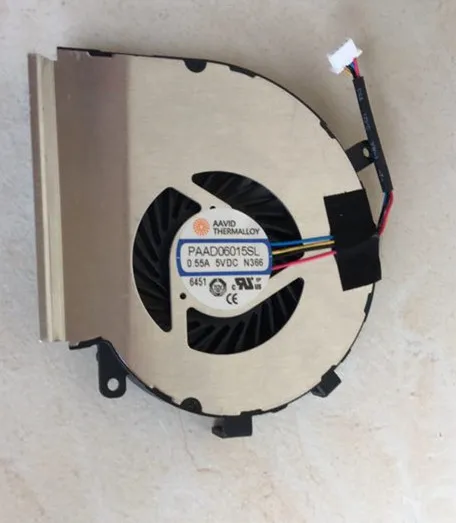 

New for MSI GE62VR GE72VR GP62VR GP62MVR GP72VR GL62M Laptop CPU Cooling Fan AAVID PAAD06015SL N366 4-Pin