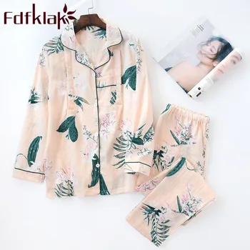 

2019 New Maternity Pajamas For Pregnant Women Maternity Suit Spring Autumn Cotton Pregnancy Sleepwear Nursing Pajama Fdfklak