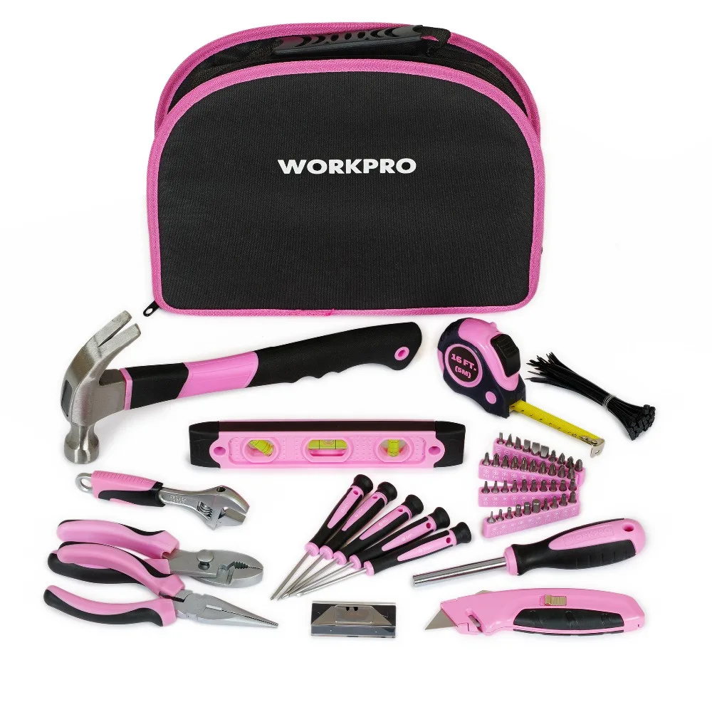 Buy WORKPRO 103 Piece Pink Lady Tool Set General Tool