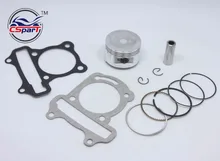 Performance 47mm Piston Rings Gasket Kit GY6 80CC Jonway Jmstar Baotian Sunny Keeway Roketa JCL 139qmb