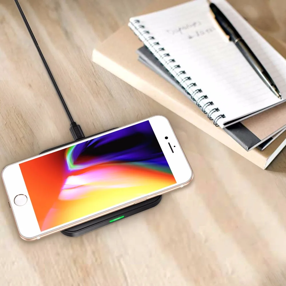CHOETECH Wireless Charger 7.5W Qi Wireless Charger USB Type-C Charging Pad for iPhone X/8/8 Plus For Samsung S8 Phone Chargers