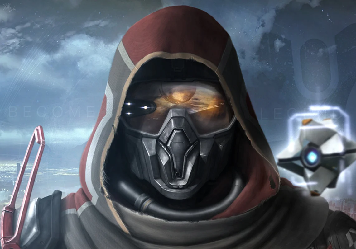 

Destiny Shooting Game Character Titan Hunter and Warlock Art Print 50*72 Cm Canvas Poster Image Wall Decorative Painting 5