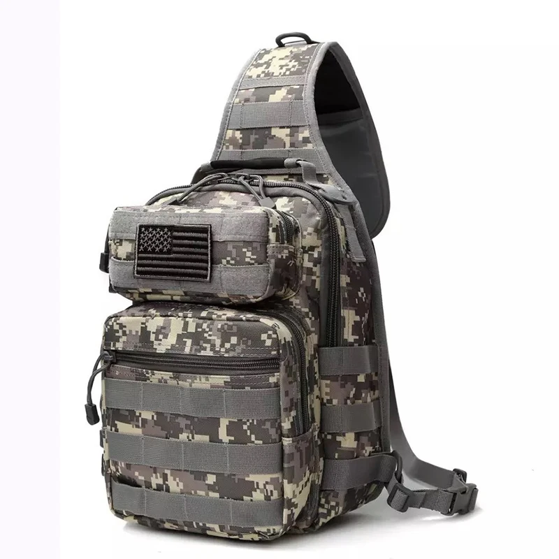 Tactical Sling Bag Pack Military Rover Shoulder Sling Backpack Molle Assault Range Bag Everyday ...