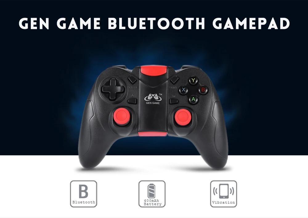 Беспроводной Bluetooth контроллер для пк PS3 Android IOS тв без вибрации джойстик USB