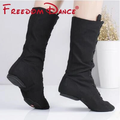 

Quality Cloth High Jazz Dance Boot Stage Dance Boots Girls Women Performance Shoes Free Shipping