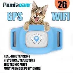 FT01W собака gps Wi-Fi трекер воротник белка ошейник для кошек и собак gps трекер gps водостойкий USB кабель перезаряжаемый собака