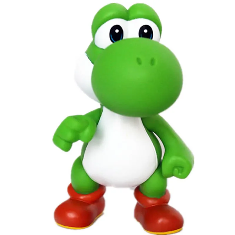 5/" Green YOSHI Action figures Dolls Free SHIPPING Super Mario Bros