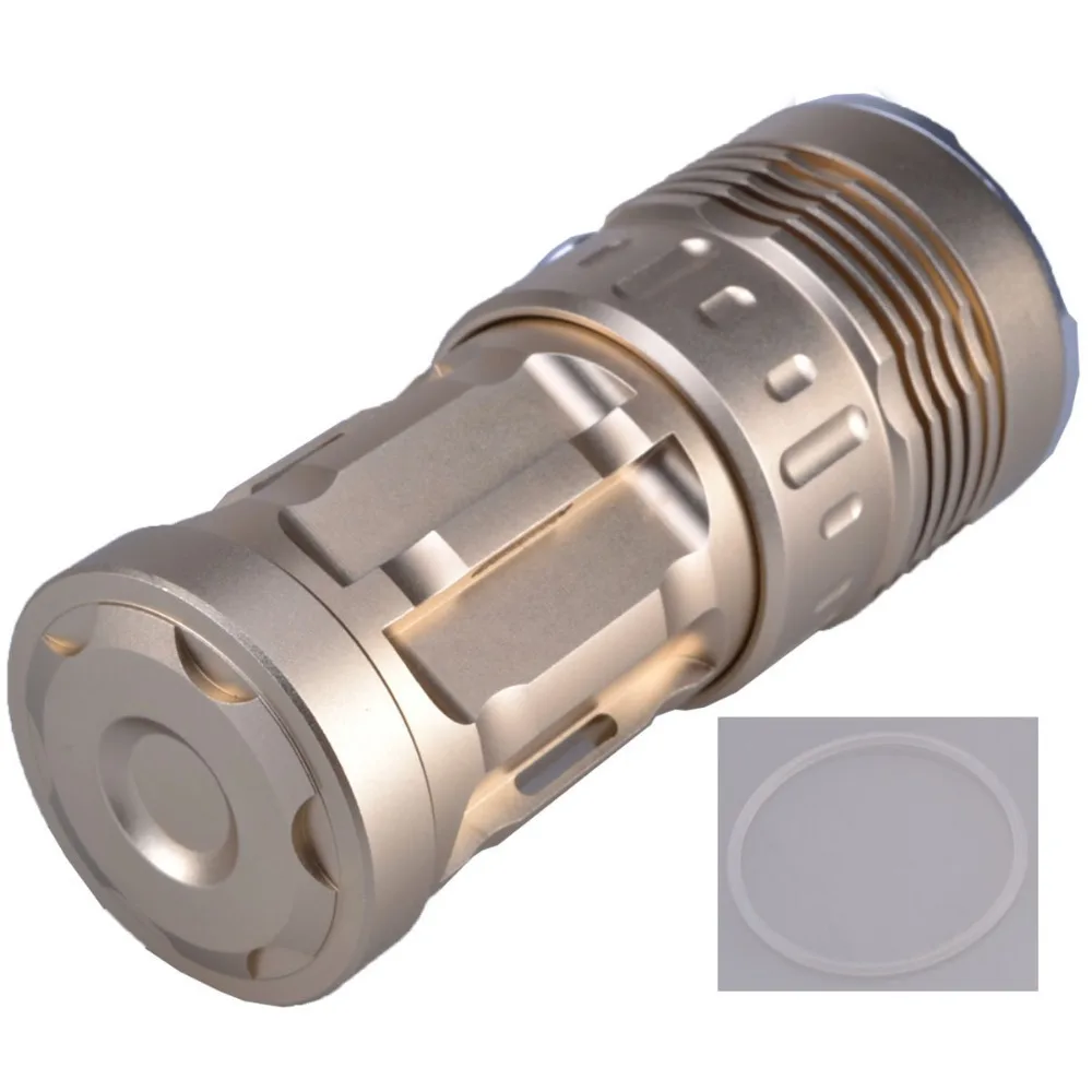 SingFire SF 134 3 x Cree XM L T6 2000lm тактический светодиодный фонарик с режимами Золотой +