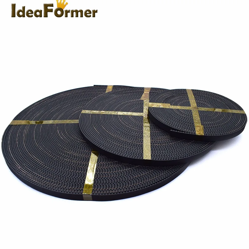 

Hot sale 10meter GT2-6mm open timing belt width 6mm GT2 belt For 3D Printer parts accessories