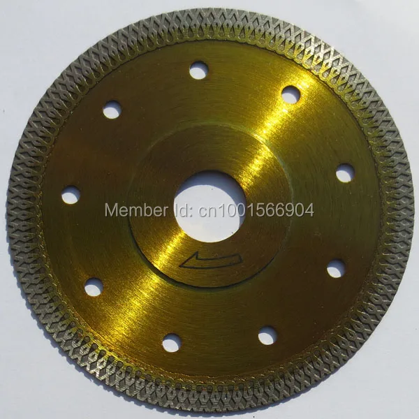 

5" hard tile cutting blade,ultra thin blade, especially good to cut ceramic and tile! 125mm turbo blade.Free shipping!