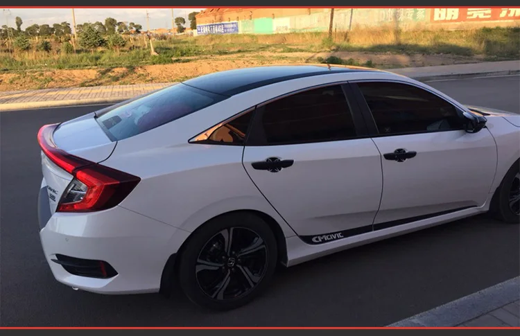 AKD Тюнинг автомобилей задние фонари для Honda CIVIC X G10- задние фонари светодиодный DRL ходовые огни Противотуманные фары с ангельскими глазками задняя парковка