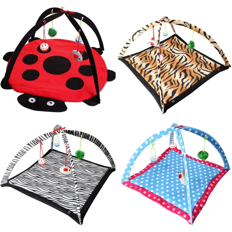 Funny Pet Cat Toys Portable Cat Tent Toys Mobile Activity Pets Play Bed Toys Cat Play Mat House Foldable Kitten Tents For Gatos Funny Pet Cat Toys Portable Cat Tent Toys Mobile Activity Pets Play Bed Toys Cat Play Mat House Foldable Kitten Tents For Gatos