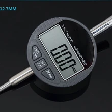 12,7 мм электронный циферблат индикатор 0,01 мм цифровой циферблат индикатор метр большой ЖК миллиметр индикатор измерительные инструменты