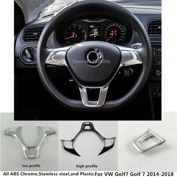 

Car stick cover Steering wheel Kit Trim lamp frame panel lamp part hood For VW Volkswagen Golf7 Golf 7 2014 2015 2016 2017 2018