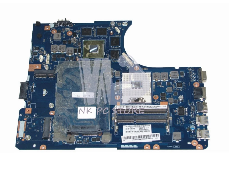 

QIWY4 LA-8002P 11S900004 For Lenovo Y580 Laptop Motherboard MAIN BOARD HM76 DDR3 GTX660M Discrete Graphics 2GB