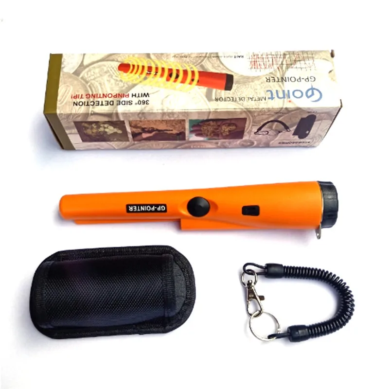 

High Quality Gold Detector Orange Color Metal Detector GP-POINTER Handheld Metal Positioning Rod Archaeological Detector