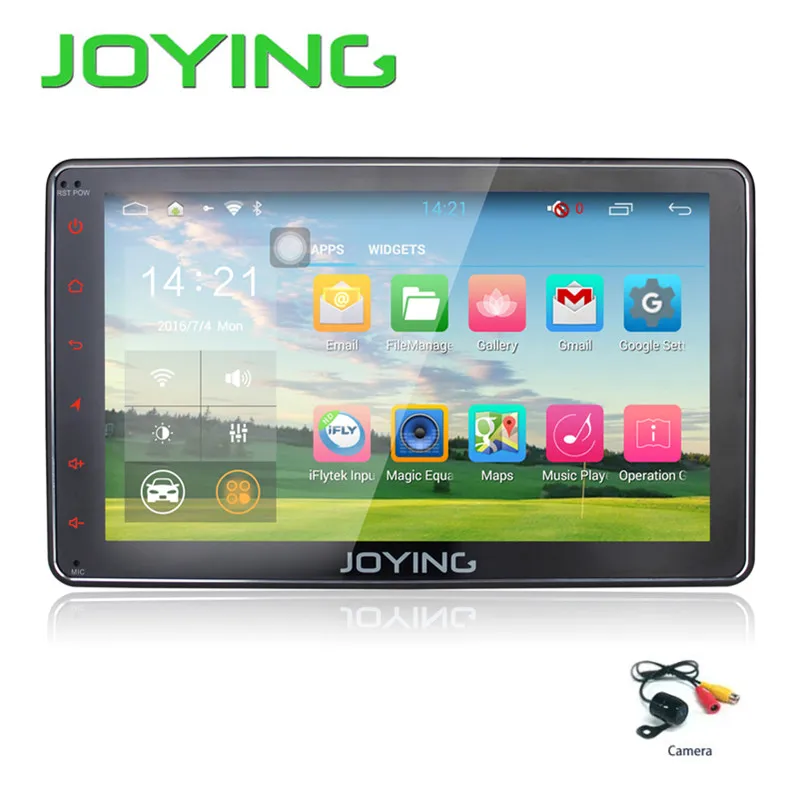  Joying Quad-Core 8 inch Android 5.1 AutoRadio Stereo Single 1 din Universal Car Media Player Android HD Capacitive GPS Car Radio 