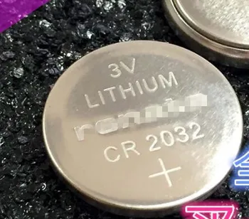 

100PCS Original imported car remote control CR2032 button battery car key 3V lithium battery