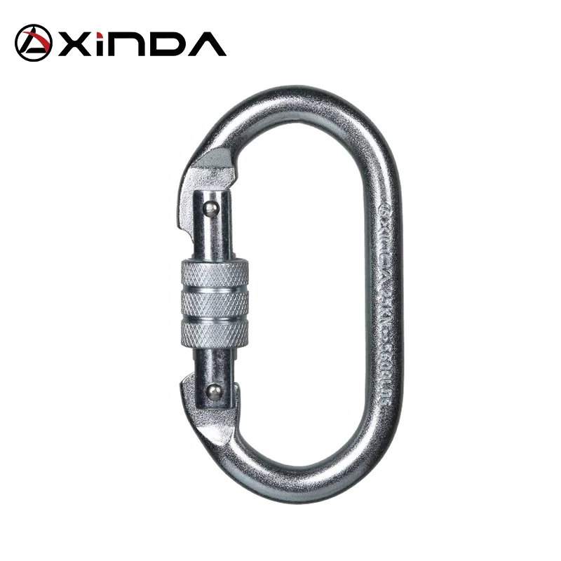 

XINDA Professional Outdoor Rock Climbing Tension Safety Supervivencia Lock Equipment Carabiner Camping Hiking Survival Kit
