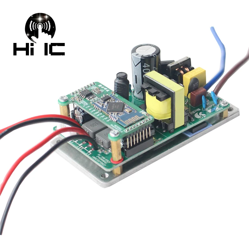 TPA3116 2,0 канальный Bluetooth цифровой усилитель мощности доска активный динамик усилитель доска 2*60 Вт AC 85-245 В