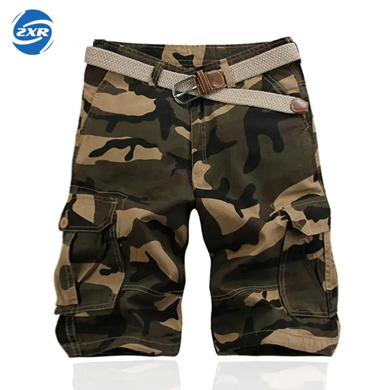 

Zuoxiangru Trekking Men Hiking Shorts Summer Tactical Shorts Mult-pocket Breathable Outdoor Pantalon Camping Shorts