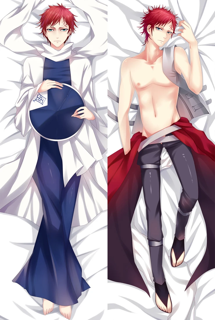 

Hot Japan Anime NARUTO Sabaku no Gaara Male Pillow Case Hugging Body 52095 dropship BL