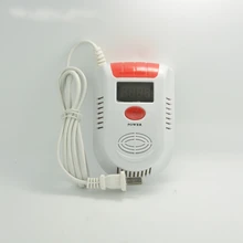 1 шт.) автономный 220vac акустооптического голос детектор газовой сигнализации угольный газ природный газ утечки Сенсор можно использовать дома безопасности