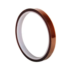 Profession Heat Resistant Dedicated Adhesive Tape Tawny 10mm High Temperature Tape HR