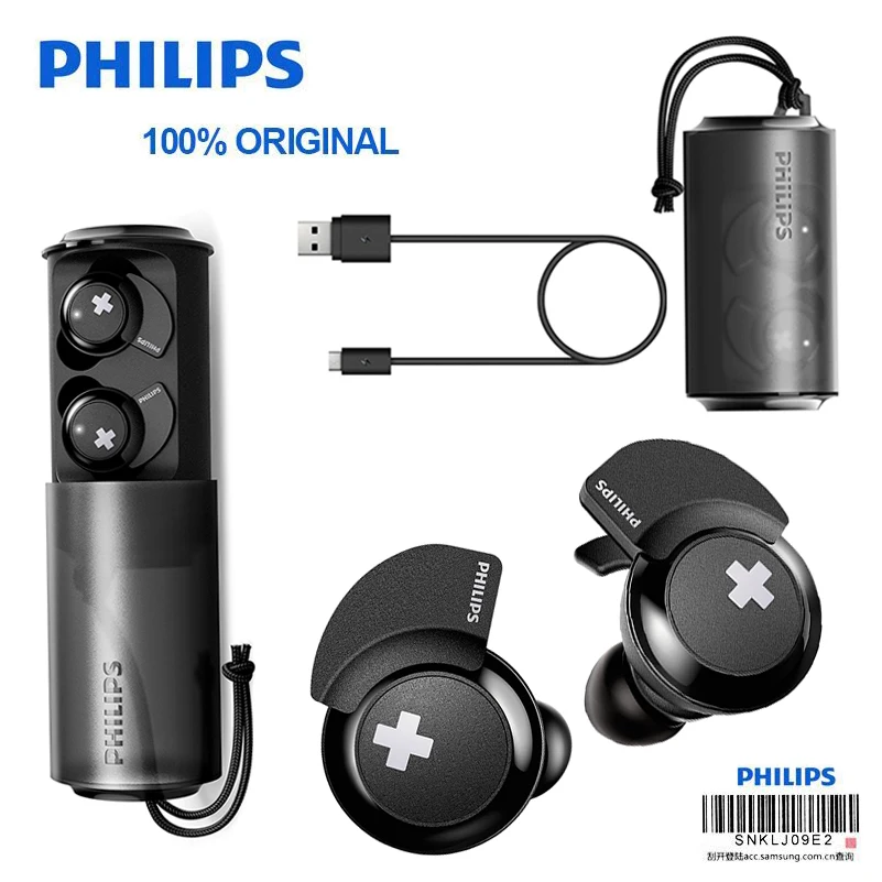 Оригинальная гарнитура Philips SHB4385 с Bluetooth 4 1 литий полимерный регулятор громкости