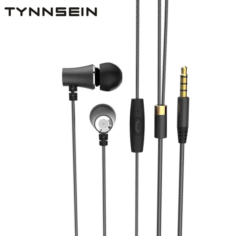 Tynnsein HiFi стерео бас в ухо наушники спортивные наушники игровая гарнитура Проводные силиконовые наушники гарнитура для смартфона Xiaomi