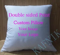 KAFNIK,Custom soft stain Double Sided 45*45cm Image Pillow for Sofa Seat Chair Decorative/Modern Home Decor Print Throw Cushion 1