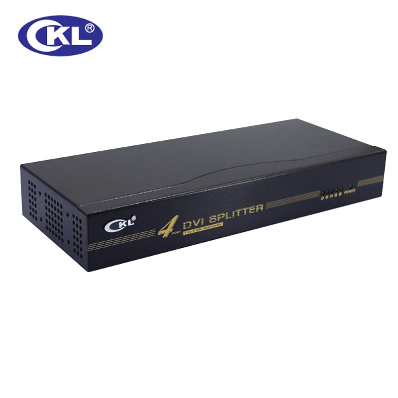 CKL DVI-94E 4 Порты и разъёмы разделитель DVI 1x4 разделитель DVI коробка