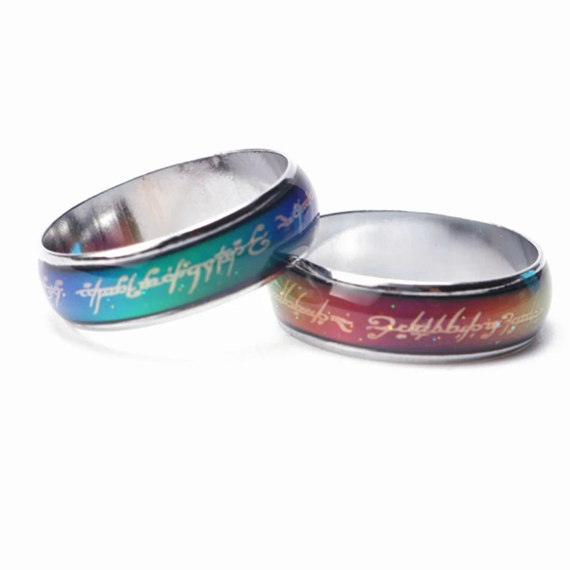 

Temperature change color Ring Men Mood Ring rings for women