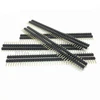 5 uds 2,54mm placa espaciadora Pin Header 1X40P L11.4/15/17/19/21/23/25/30/35/40 fila única recta doble plástico chapado en oro ► Foto 2/4