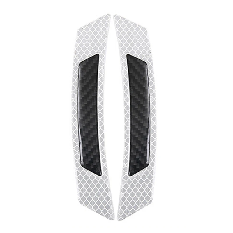 

2pcs/set Front Wheel Eyebrow Edge Bumper Reflector Sticker Side Marker Cars