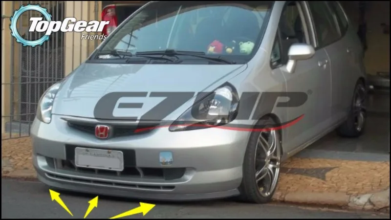 ホンダ ジャズフィットタイプrバンパーリップ唇 トップギアショップスポイラー車のチューニング Topgearボディキット ストリップ Tuning Bumper Car Lip Kitsspoilers For Cars Aliexpress