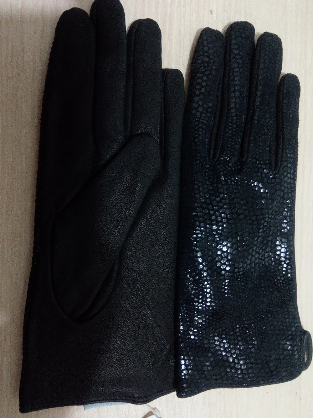 GLV1007 Fall And Winter Leather Wool Outdoor Sports font b Gloves b font cycling font b