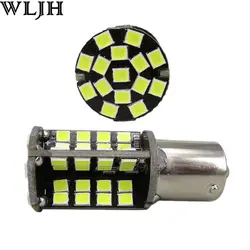 WLJH 2x Canbus светодиодный свет P21W 1156 BA15S 2835 SMD Обратный резервного копирования лампа для Volvo C30 S80 XC60 S40 s60 S80 V50 V70 C30 C70