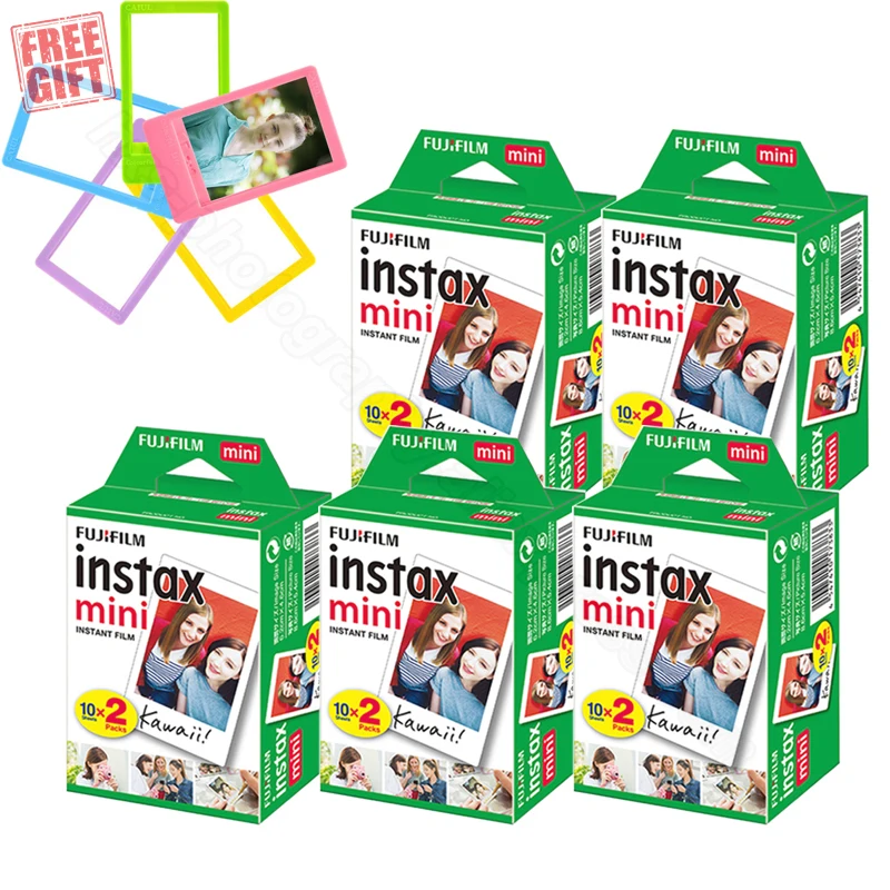 Fujifilm Instax Mini 11 мгновенная белая пленка + 5 цветов рамка набор для 9 8 7s 70 90 25 камера SP2